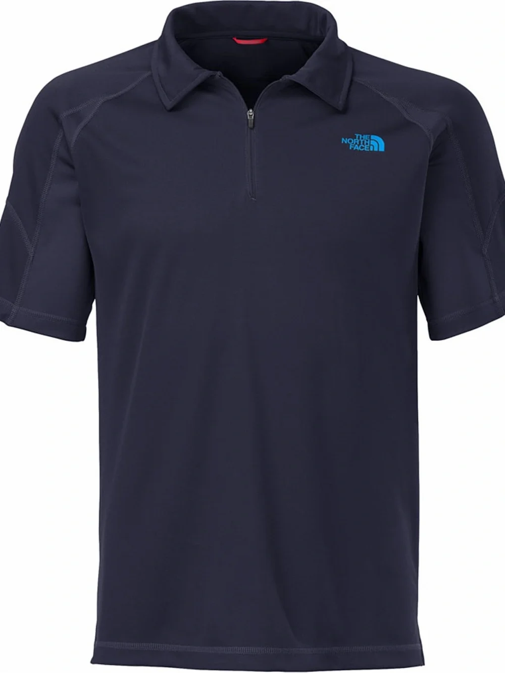The North Face Men's Short-Sleeve Half-Zip Polo - Navy Large